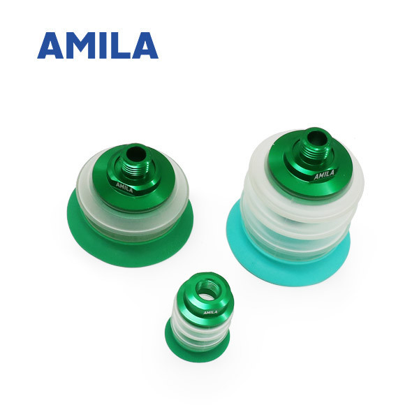 Thin Wall Design Bellows Suction Cups 28 To 77mm Diameter For Carton Packing MG