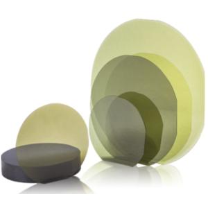 Polished 100mm SIC Epitaxial Silicon Carbide Wafer 1mm Thickness For Ingot