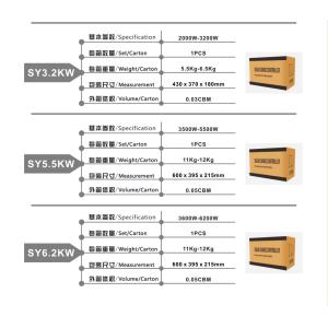 Hybrid Solar Inverter 10Kw With Lithium Battery For Hybrid Three Phase Inverter