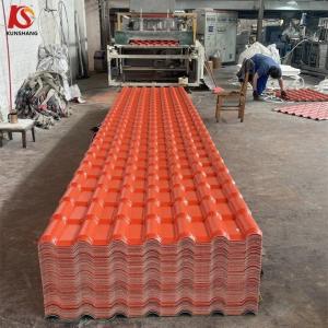Easy Installation ASA Roof Tile PVC Synthetic Resin Tile Tejas with 2.000kg