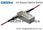 8ms Fast Switching Time Loop Optical Switches 2x2 Optical Bypass Switch