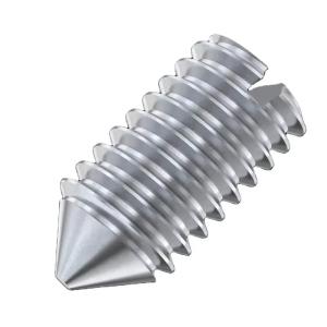 Custom DIN551 Stainless Steel Grub Screws Set Screw with Slotted Head and Cone