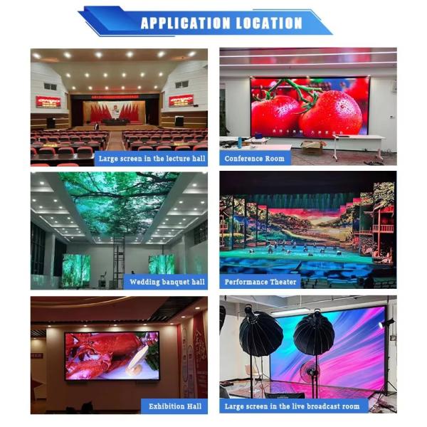 Rental Of Fixed Indoor Full-Color Ultra-Clear LED Display P2, 3 Years Warranty