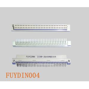 Female 2 rows 64P Right Angel PCB Receptacle DIN 41612 Eurocard Connector W/