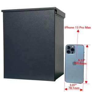 Syntax Temporary Power Outlet Panel Weatherproof RV Pedestal Electrical Breaker