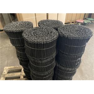 17 Ga Q195 Low Carbon Steel Double Loop Rebar Tie Wire 1000pcs / Bundle