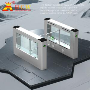 HCW OEM Speed gate Turnstile Installation Stainless Steel Water Proof For Office