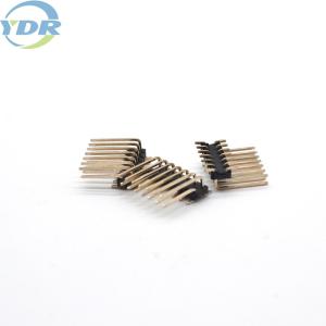 Dual Row Pcb Circuit Board Connector 1.27mm 2x7Pin Gold Plated