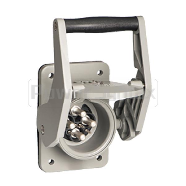 PowerSyntax Shore Power High Current Industrial Panel Mounted Male Socket 4P