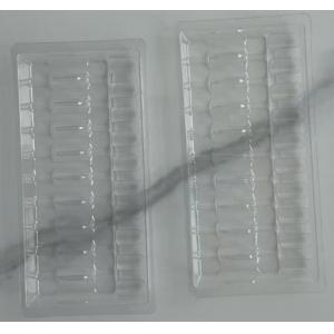 China Water-light Needle Glass Bottle Blister Packaging Xieling Bottle Plastic Inside Lyophilized Powder Injection Tray Oral Liquid Ampoule on sale