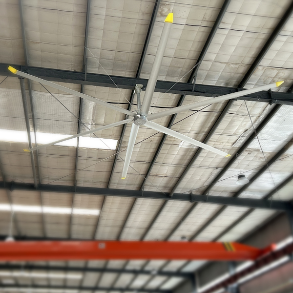 Powerful 7.3m 24FT PMSM HVLS Ceiling Fans For Cooling Air In Workshops And Warehouses