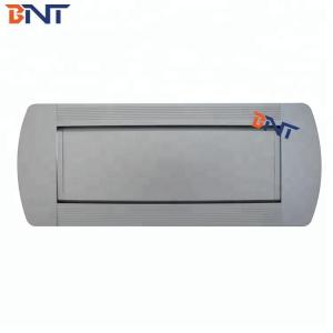 Manual rotating conference table socket outlet with multiple power plug