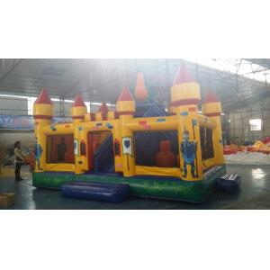Hand Painting Inflatable Amusement Park Fun Jumping Bouncer Castle