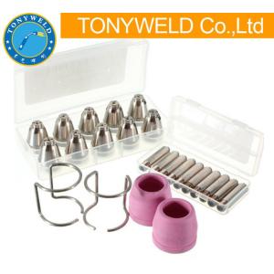 Durable SG55 Electrode Nozzle Plasma Cutter Spares For Plasma Torch Cutter