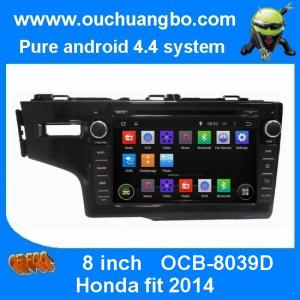 Ouchuangbo Car Stereo DVD radio for Honda Fit 2014 Android 4.4 GPS Sat Nav 3G