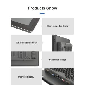 Capacitive Touch Screen 18.5 Inch Industrial Tablet PC With Fanless Aluminum