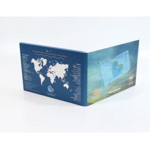 Fastival Gift LCD Video Brochure With 2GB Memory , 10.1 Inch Lcd Video Greeting