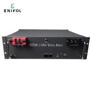51.2V Lifepo4 Solar Battery Storage Systems 50ah 48V Lithium Solar Battery