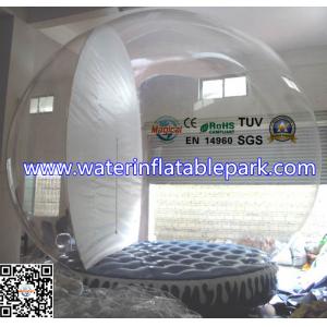 Advertising Large Inflatable Bubble Tent Outdoor with 2 Tunnels