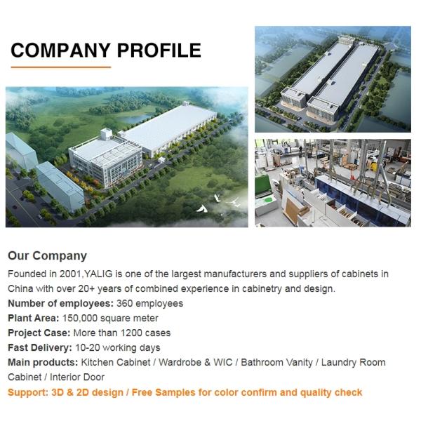 Self Assemble Wood Kitchen Furniture Waterproof Cupboard with Faucet Accessories