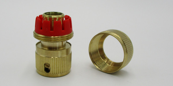 PP Clip Brass Garden Hose Connectors Water Valve Or Faucet Fittings