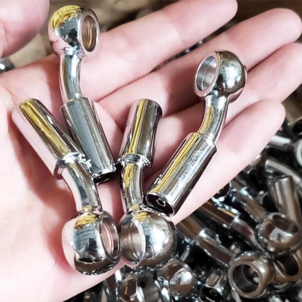 M10 Ball Head Auto Or Motorcycle Brake Hose Ending Ends Fitting Used On 4X4