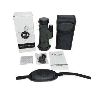 Hd / Ed Monocular Telescope Waterproof 12x50 With Smartphone Holder Tripod