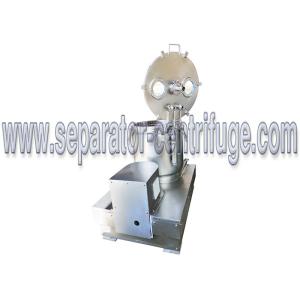 Industrial Floodale Jacketed Ethanol Extraction Centrifuge Herbal Oil Extractor
