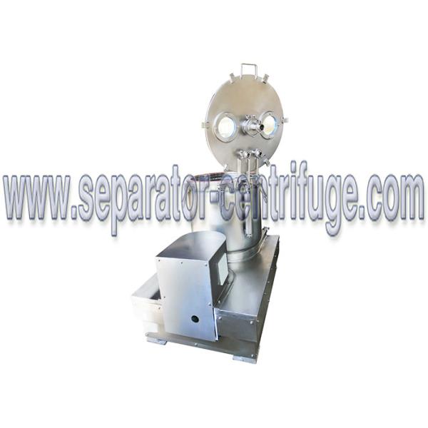 Industrial Floodale Jacketed Ethanol Extraction Centrifuge Herbal Oil Extractor