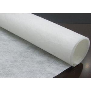 6m Width White Non Woven Polypropylene Geotexitle Fabric High Strength