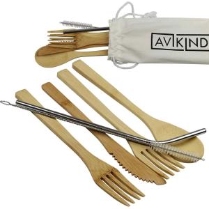 Wooden Bamboo Label logo Reusable Cotton Mesh Drawstring Bags