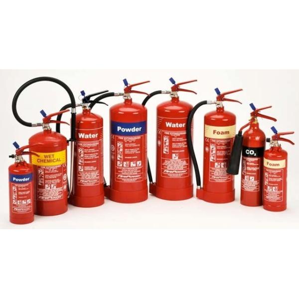Color Customized ABC Fire Extinguisher , 6kg Portable Dry Chemical Fire