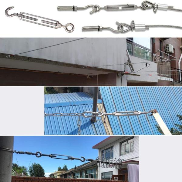 Industry-Approved Precision Casting Turnbuckle Stainless Steel Ratchet for Heavy-Duty