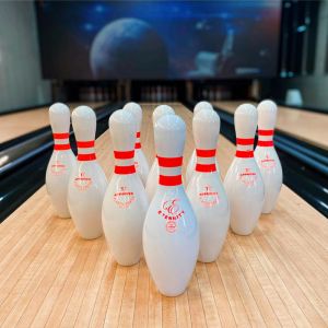 Cheap Indoor Bowling Alley Complete Set with 2000 kg Capacity 590X240X240 cm Size and 1 Year Warranty for sale
