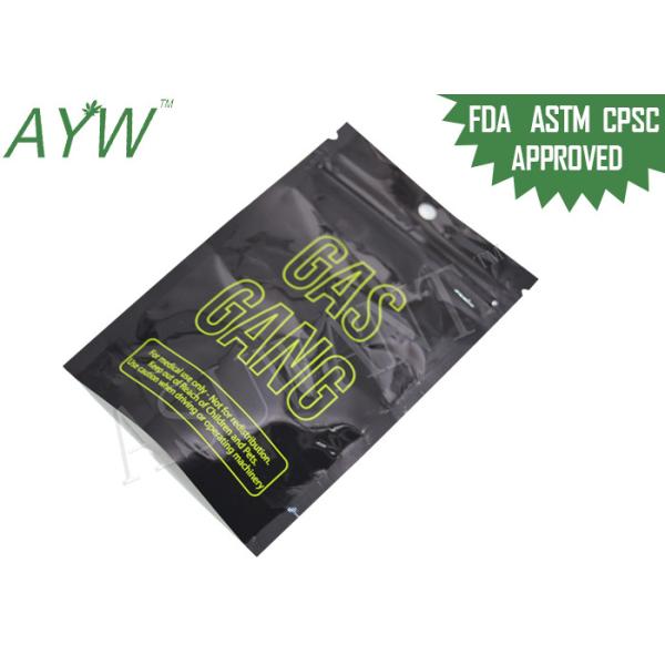 Quality Moisture Resistant Medical Weed k Bags Waterproof With QR Code wholesale