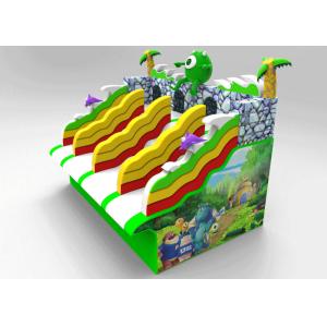 Huge Monster Theme Inflatable Water Slide Combo , Commercial Water Slides For