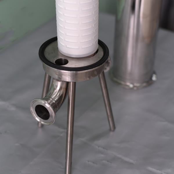 Quality stainless steel single cartridge filter housing styrene acrylonitrile 3/4 in npt wholesale