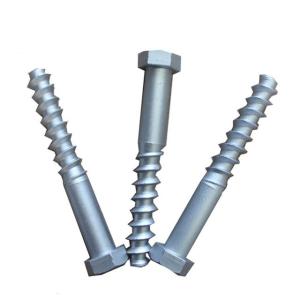 Hex And Square Railway Screw Spikes & Sleeper Screws with DIN Standard