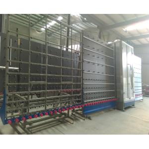 2500Mm vertical glass washing machine , automatic glass cleaning machine with