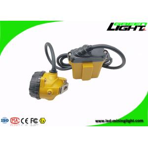 390lum 25000lux LED Mining Cap Light 10.4Ah Explosion Proof