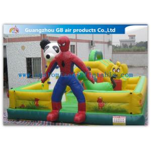 Spider Man Inflatable Bouncy Castle Cartoon Inflatable Bouncer Trampoline Castle
