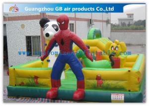 Spider Man Inflatable Bouncy Castle Cartoon Inflatable Bouncer Trampoline Castle