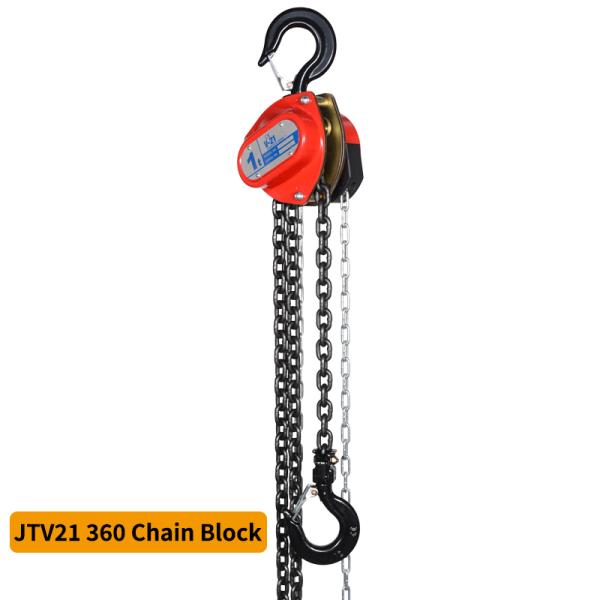 Quality JTV21 360° Alloy Steel Chain Material Chain Hoist with N.W. 2.63-29.5KG and 0.25-5Ton Capacity Heavy Duty Lifting wholesale