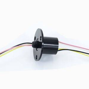 4 Circuits Super Miniature Slip Ring , Low Noise Slip Ring For Lab Equipment