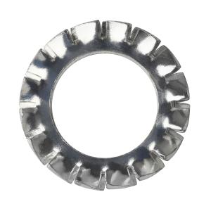 DIN6798 (A) Galvanization / Plain Serrated Lock Washers With External Teeth