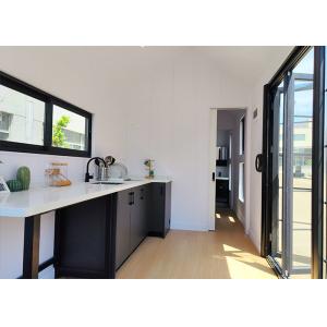 Prefab Modular Home Tiny House On Wheels / Trailer House For Camping Ready To