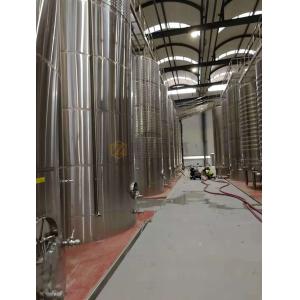 China Bar Stainless Steel Wine Fermentation Tanks Customized Dimension / Capacity on sale