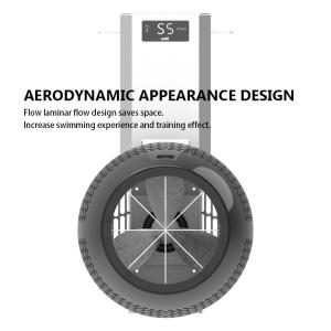 1800 W Rated Power Aupool Low Noise Visual Speed Controller Endless Pool Machine