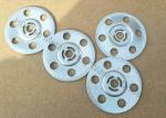 Durable Insulation Galvanised Metal Fixing Disks For Wall & Floor Board