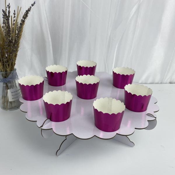 Colorful Round Paper Aluminum Foil Baking Cups